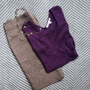 Rebecca Beeson Crossover Ballet Wrap Top